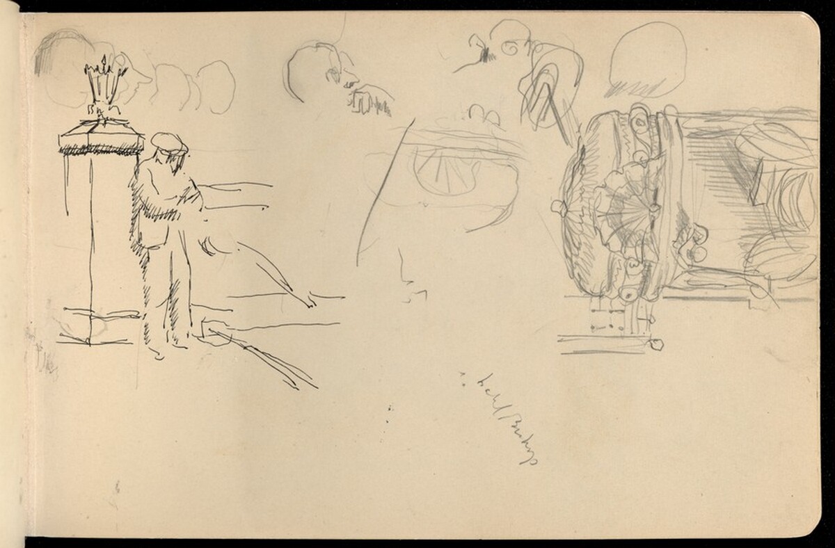 Isabel Bishop Early Sketchbook by Isabel Bishop