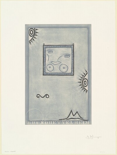 Untitled (White Mezzotint) [trial proof]