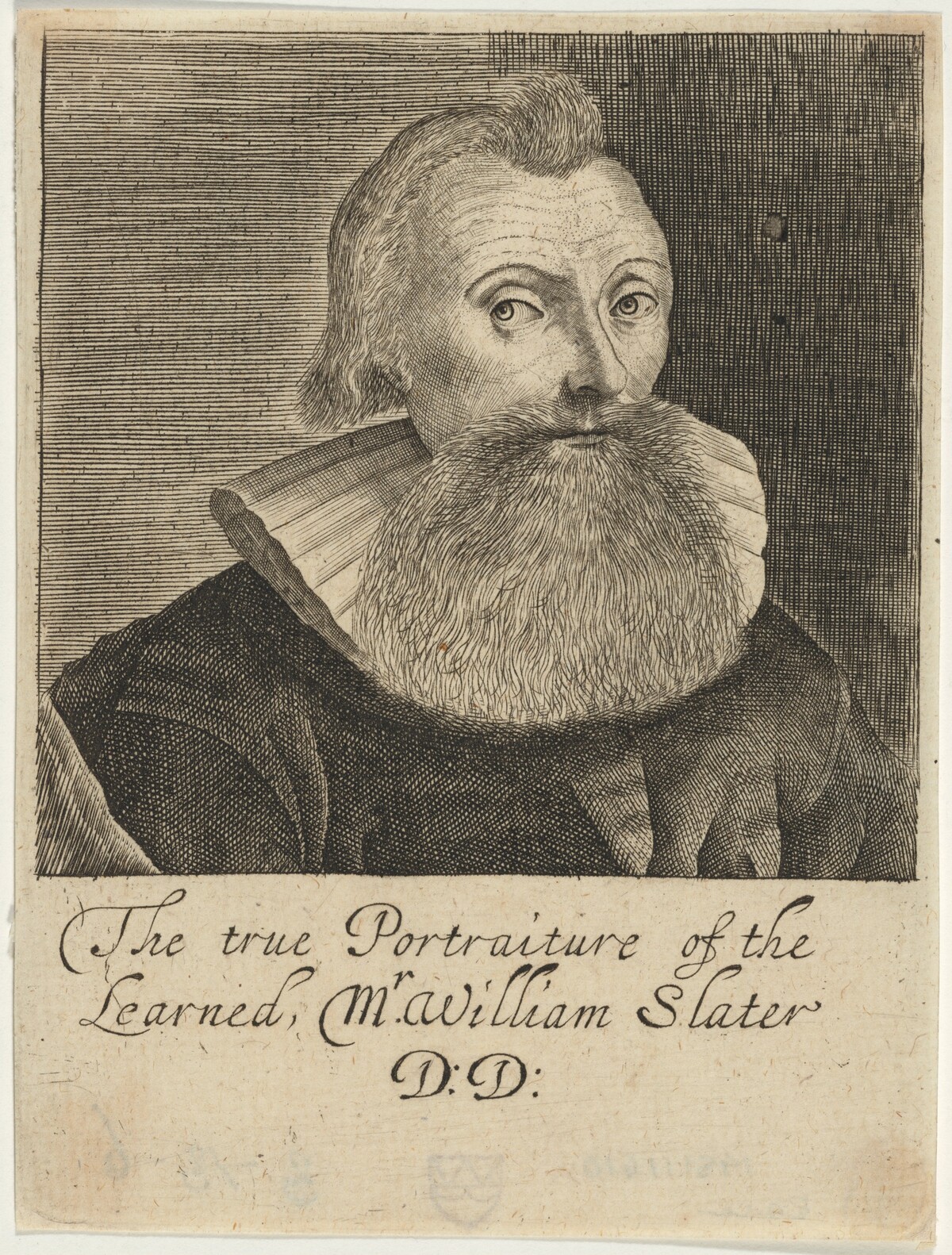 William Slater, D.D., Chaplain of the Queen of Denmark by Unknown Artist
