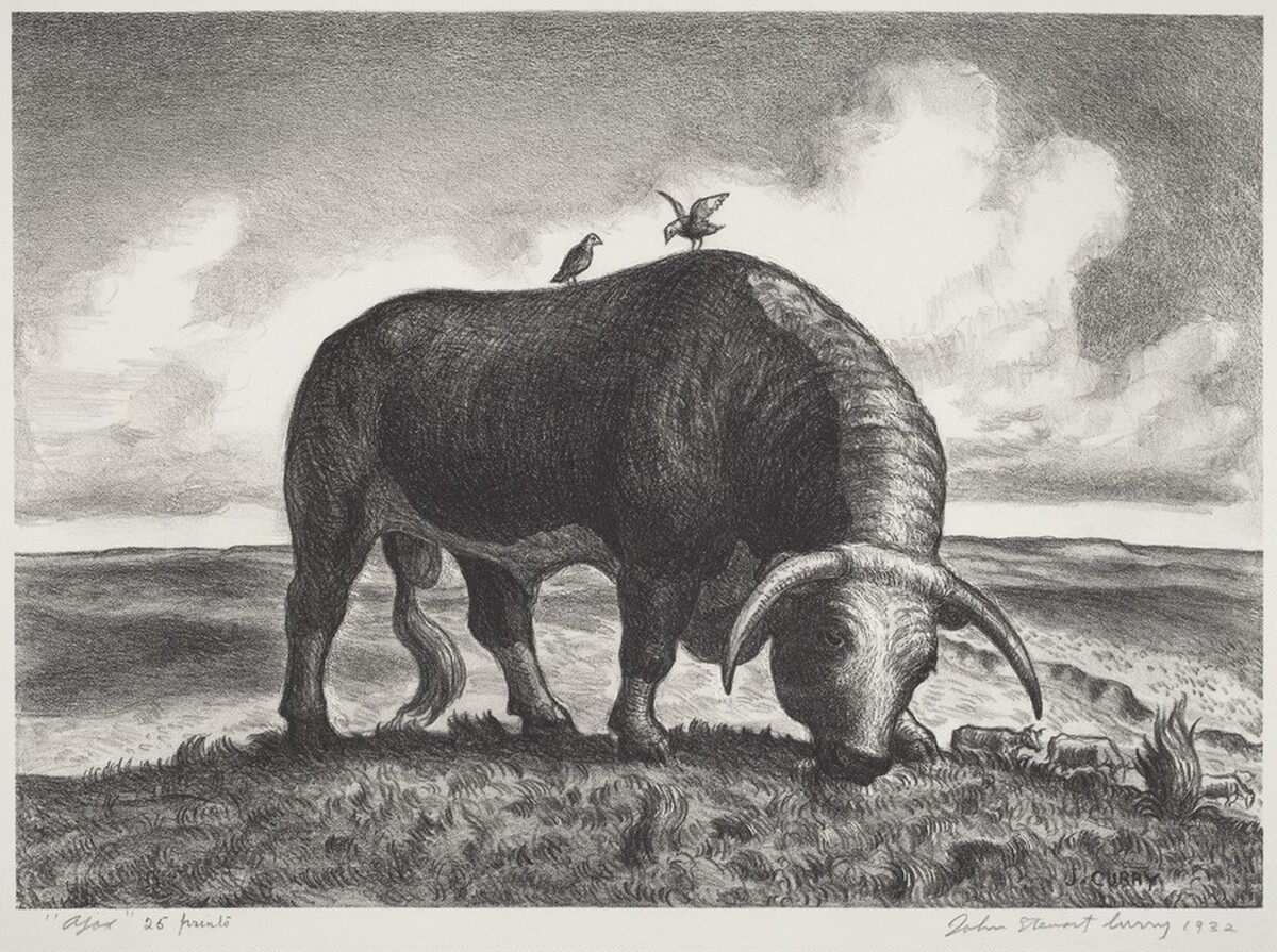 Ajax by John Steuart Curry