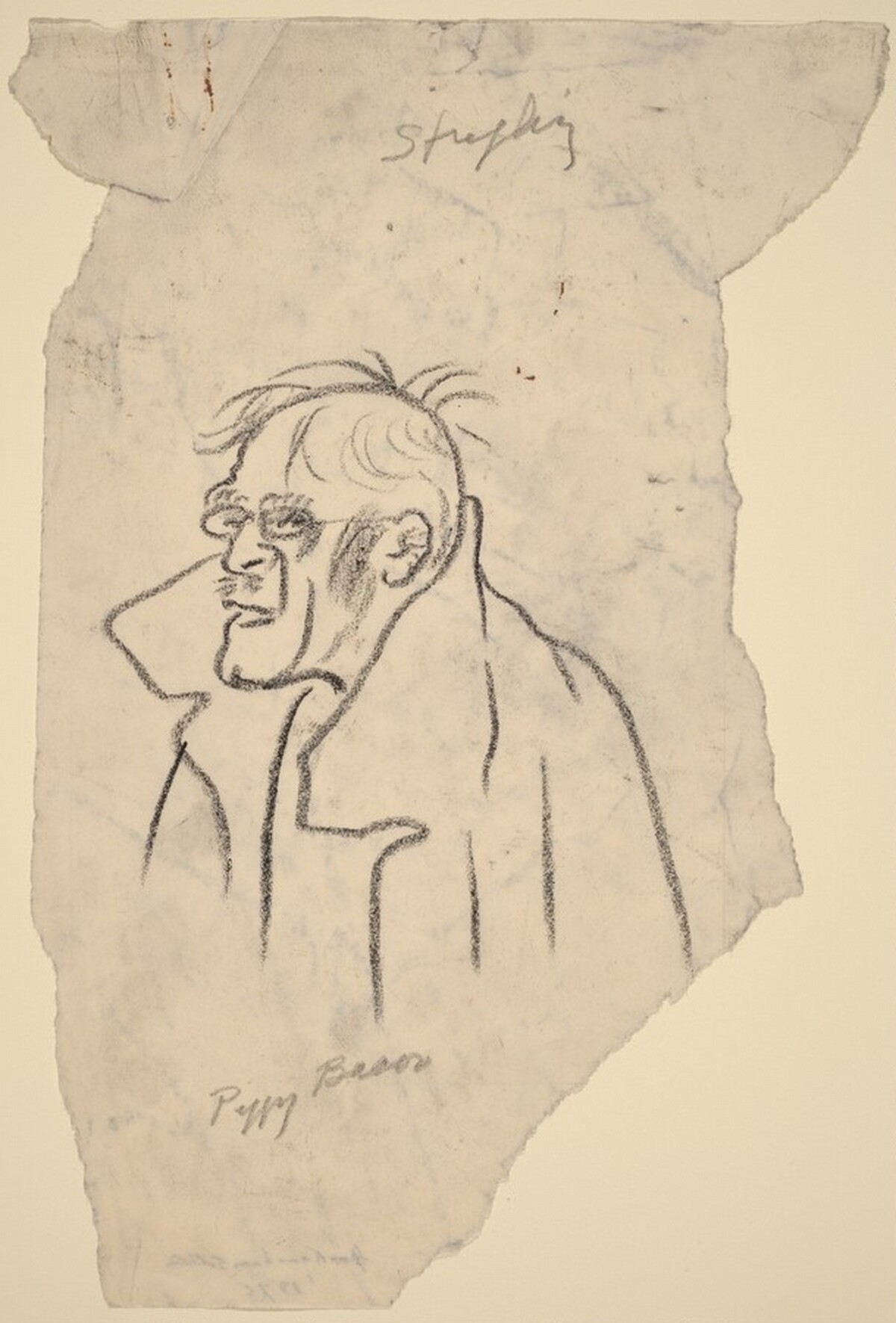 Alfred Stieglitz by Peggy Bacon