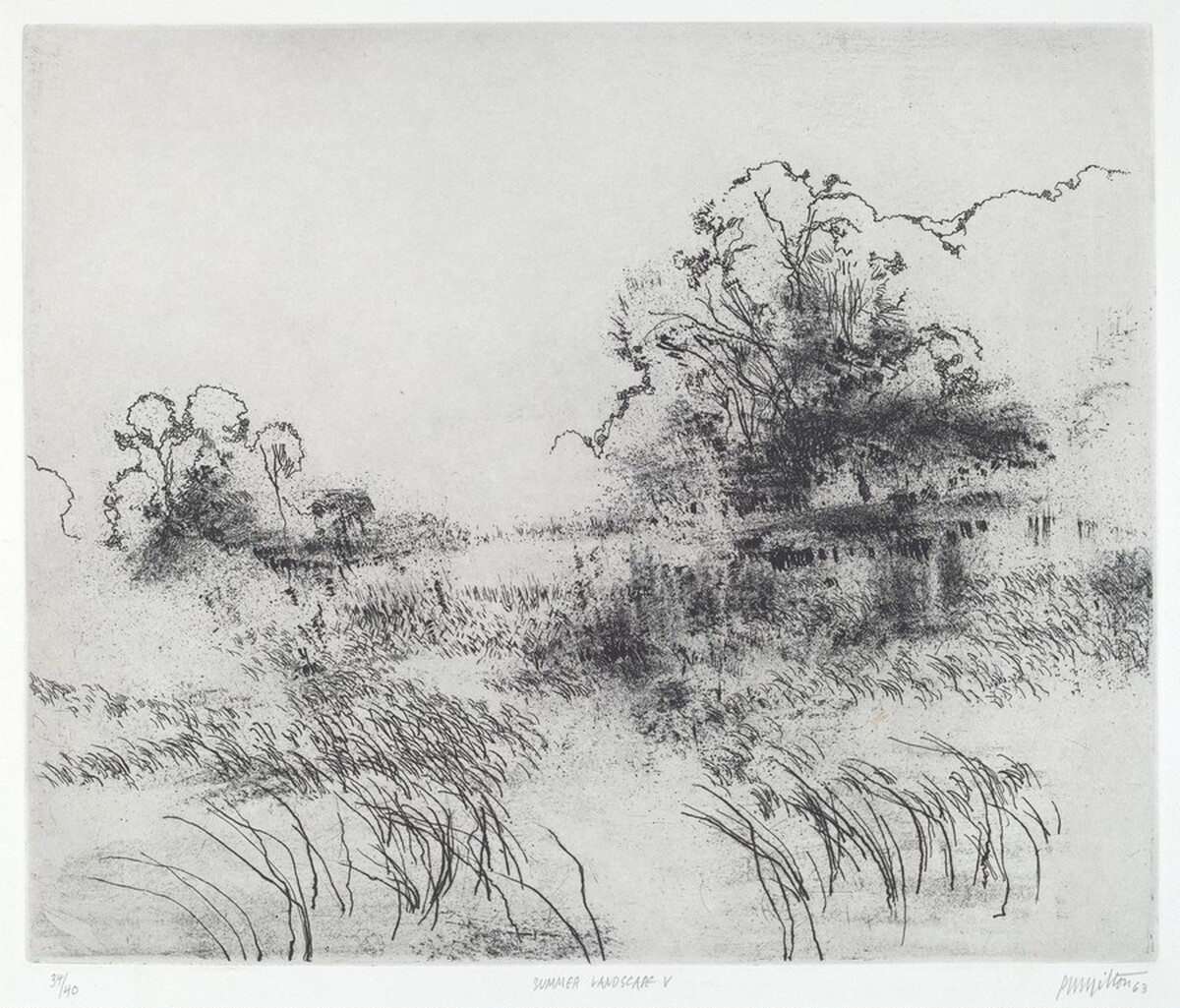 Summer Landscape V by Peter Milton