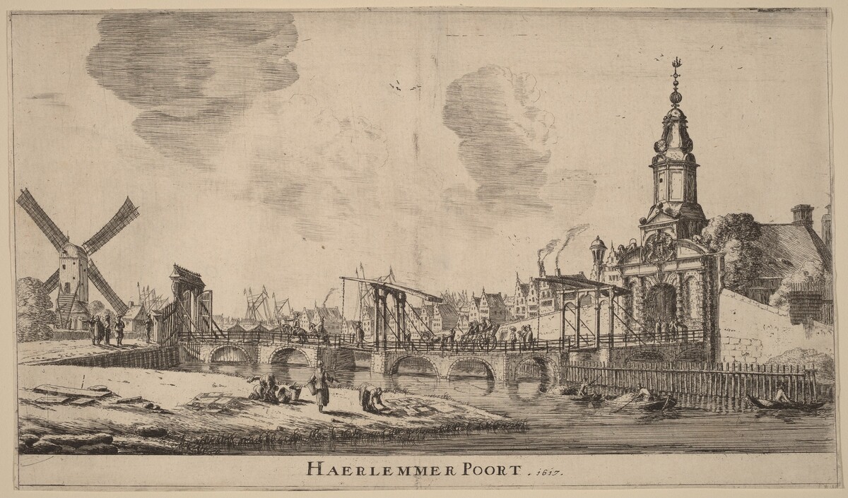 Haarlem Gate (Haerlemmer Poort) by Reinier Nooms, called Zeeman