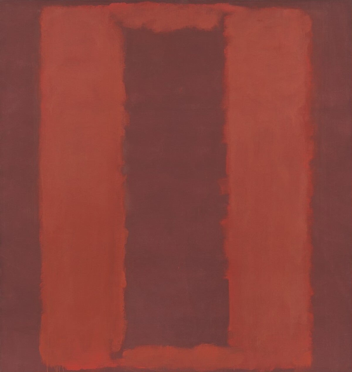 Untitled (Seagram Mural sketch) by Mark Rothko