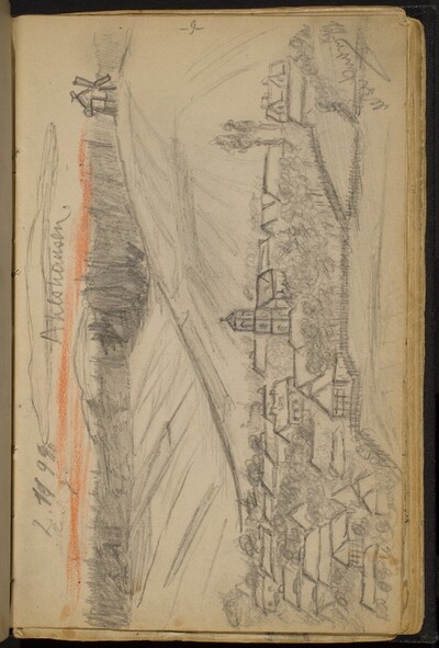 Landcape with a Town in a Valley