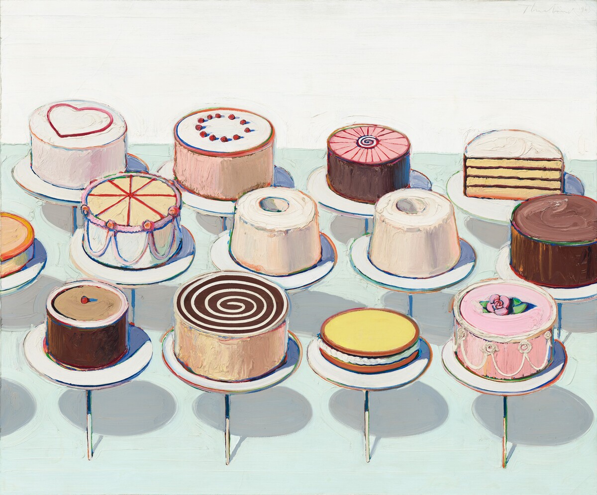 Cakes by Wayne Thiebaud