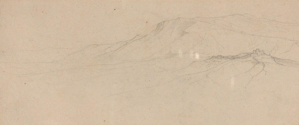 Italian Mountain Landscape by Friedrich Salathé