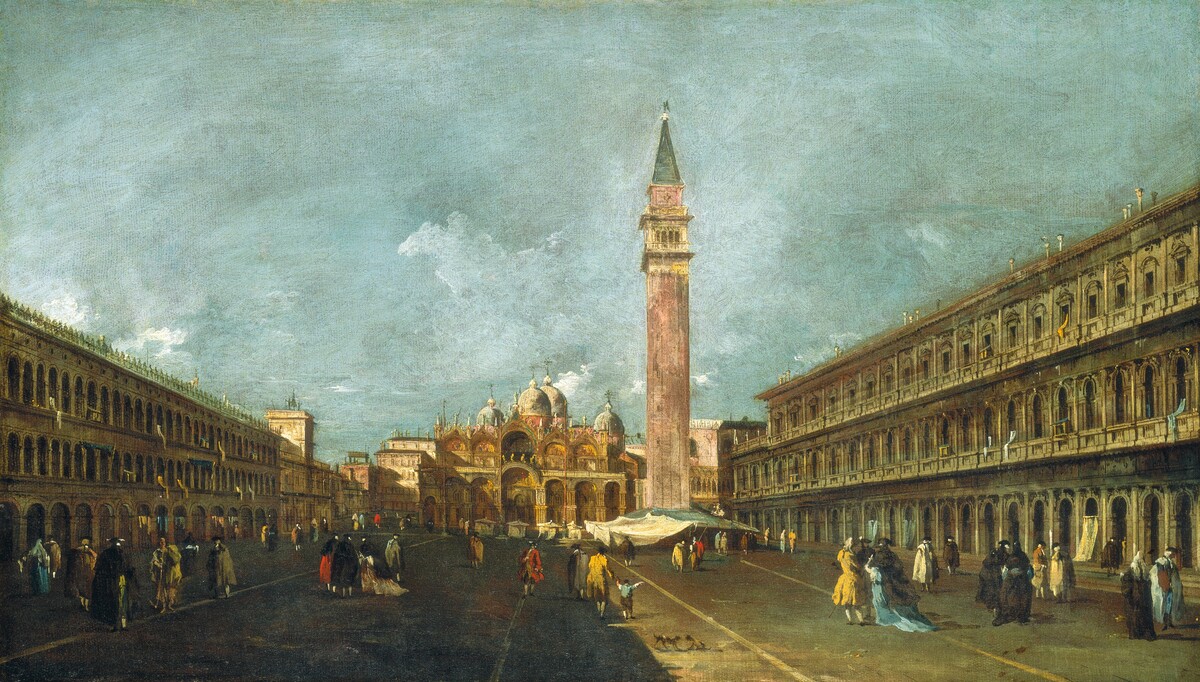 The Square of Saint Mark's, Venice by Follower of Francesco Guardi