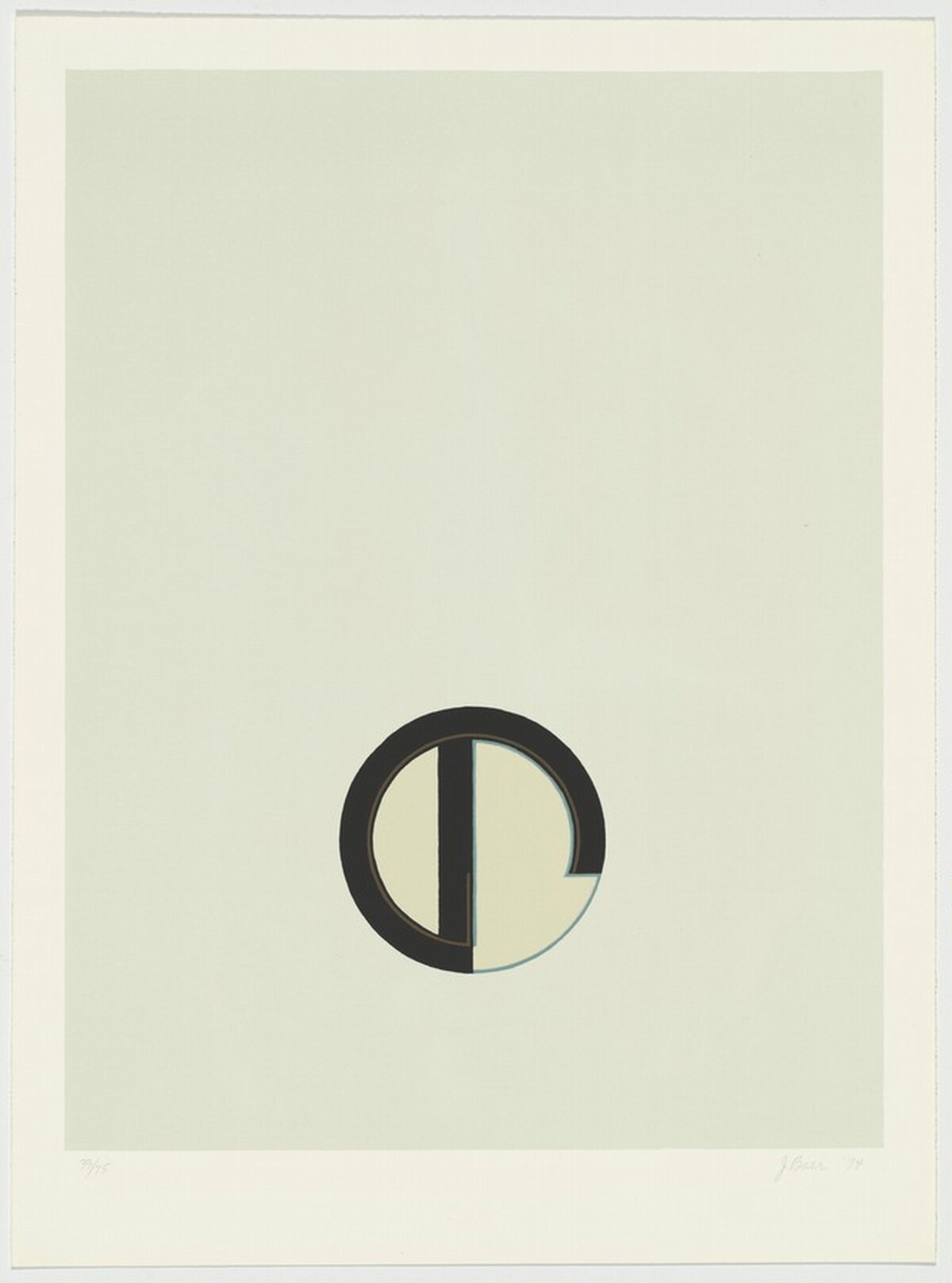 Untitled by Jo Baer