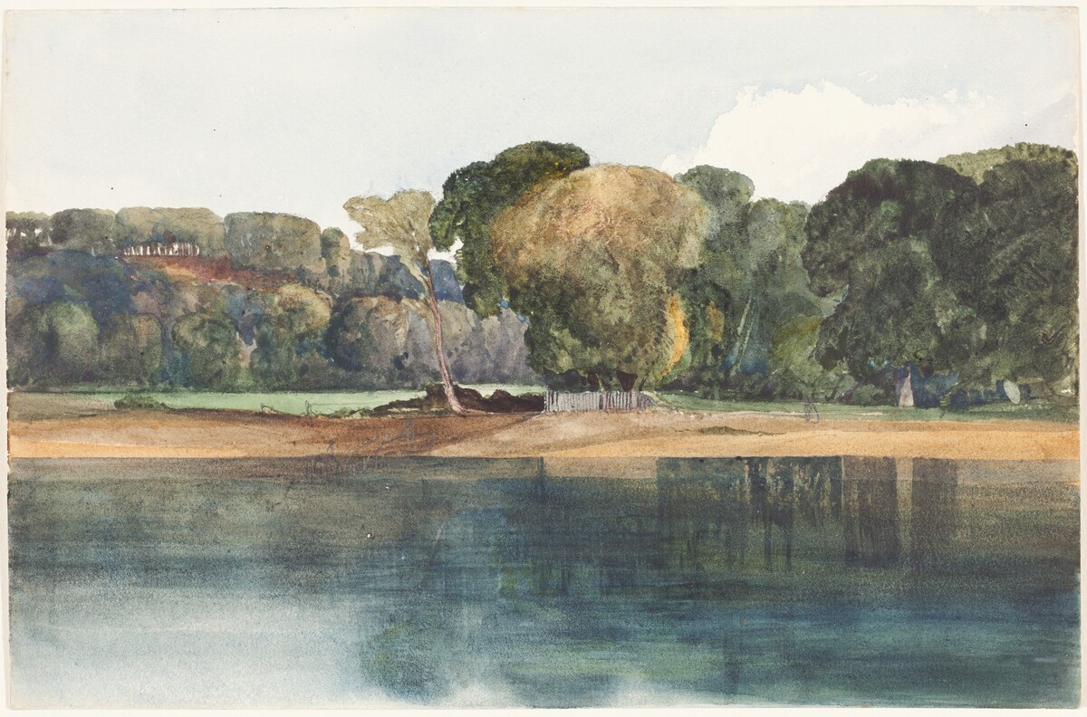 Landscape with Trees and Water by James Bulwer