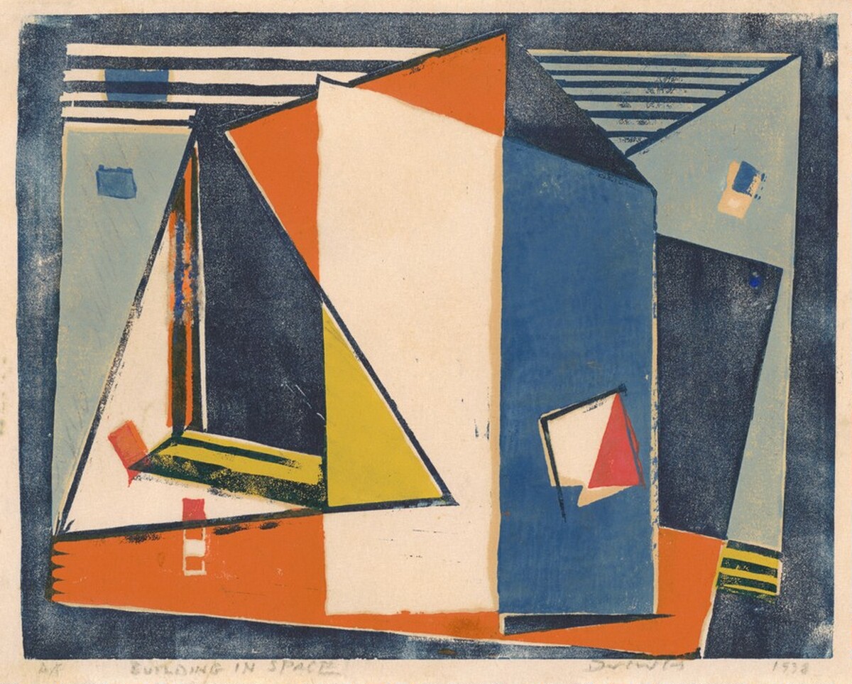 Building in Space by Werner Drewes