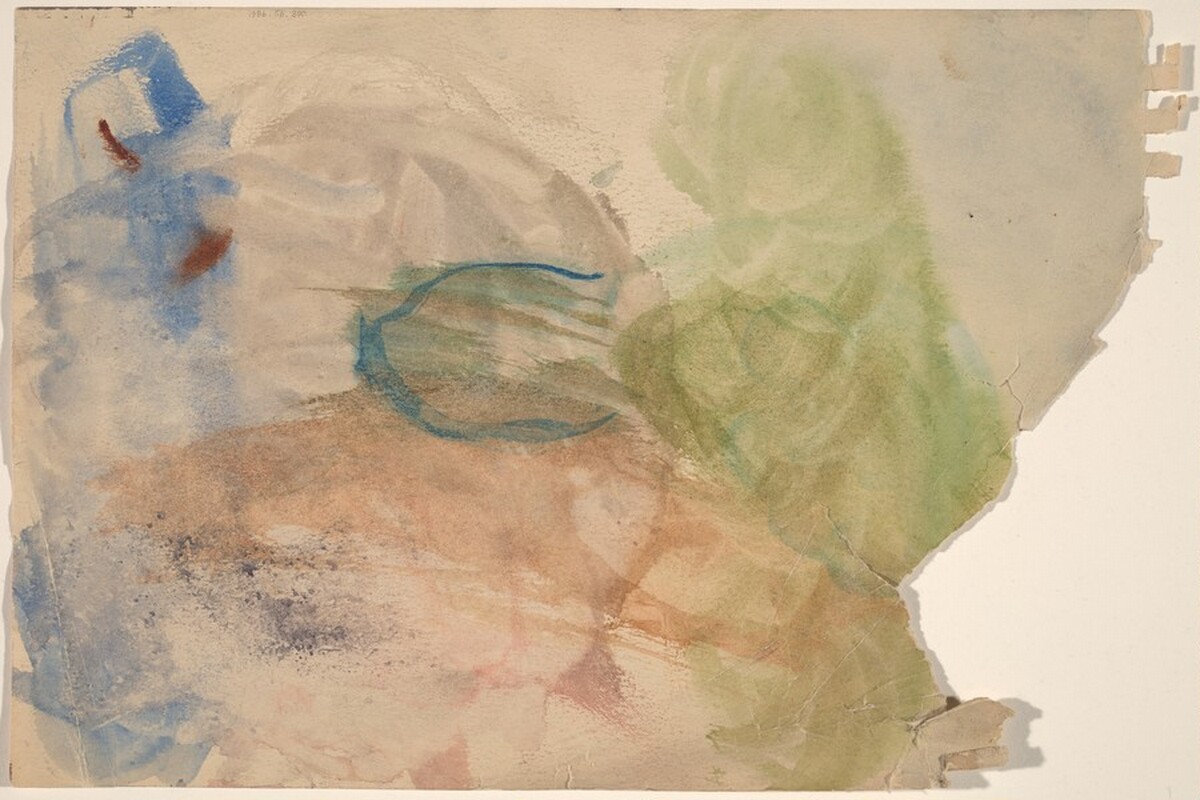 Untitled [verso] by Mark Rothko