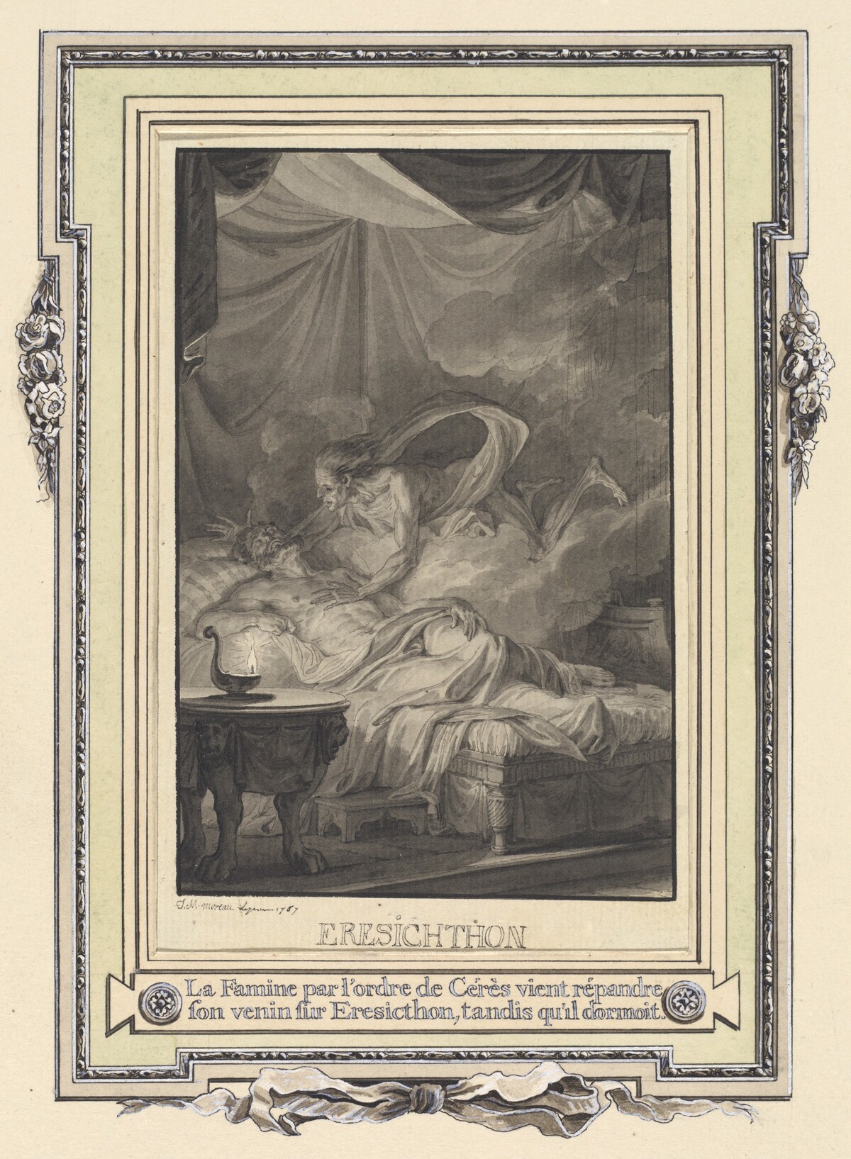La Famine par l'ordre de Ceres ... by Jean-Michel Moreau