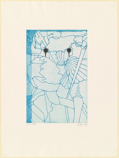 Untitled (Geldzahler) [trial proof]