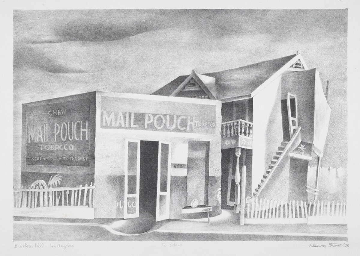Bunker Hill, Los Angeles by Elinore Stone