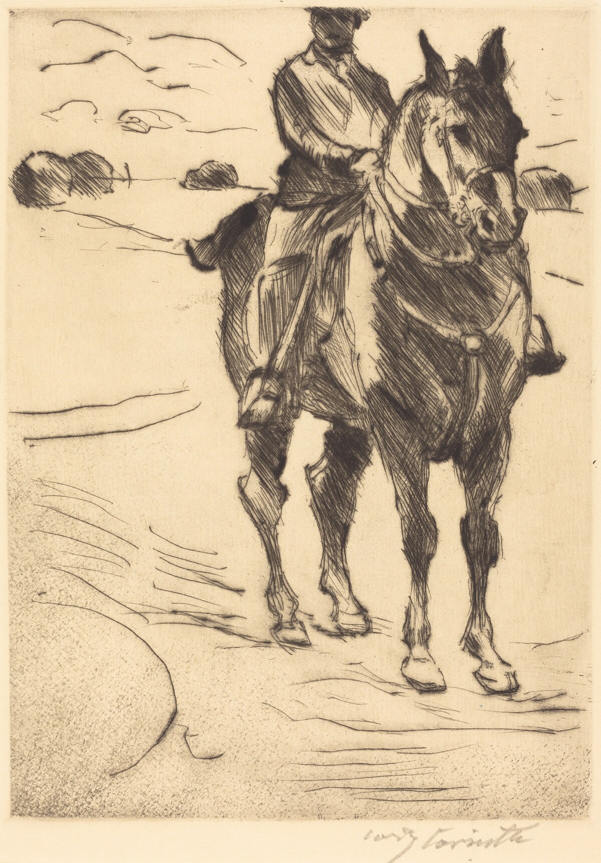 Reiter II (Horseman II) by Lovis Corinth