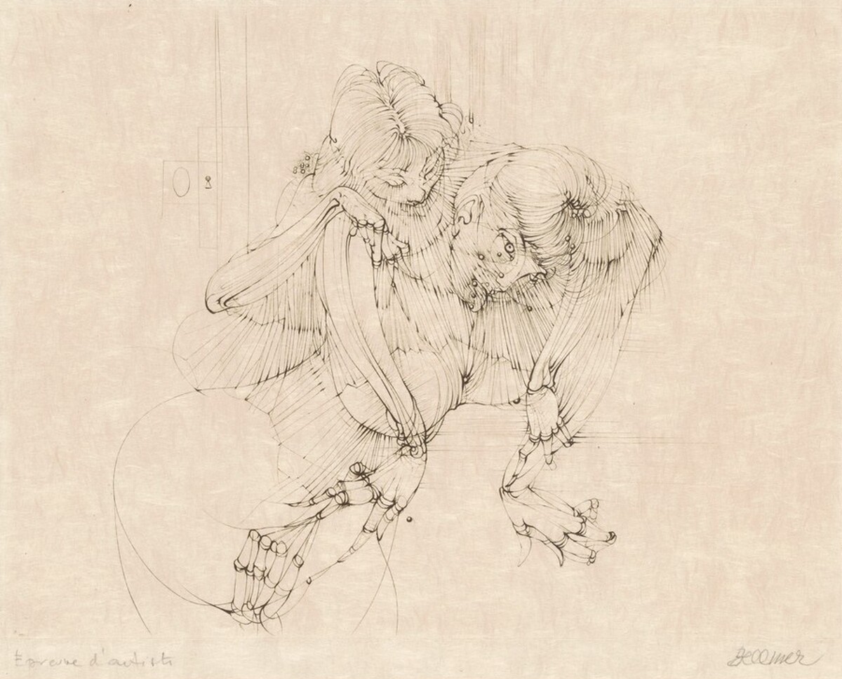 Porteuse d'O by Hans Bellmer