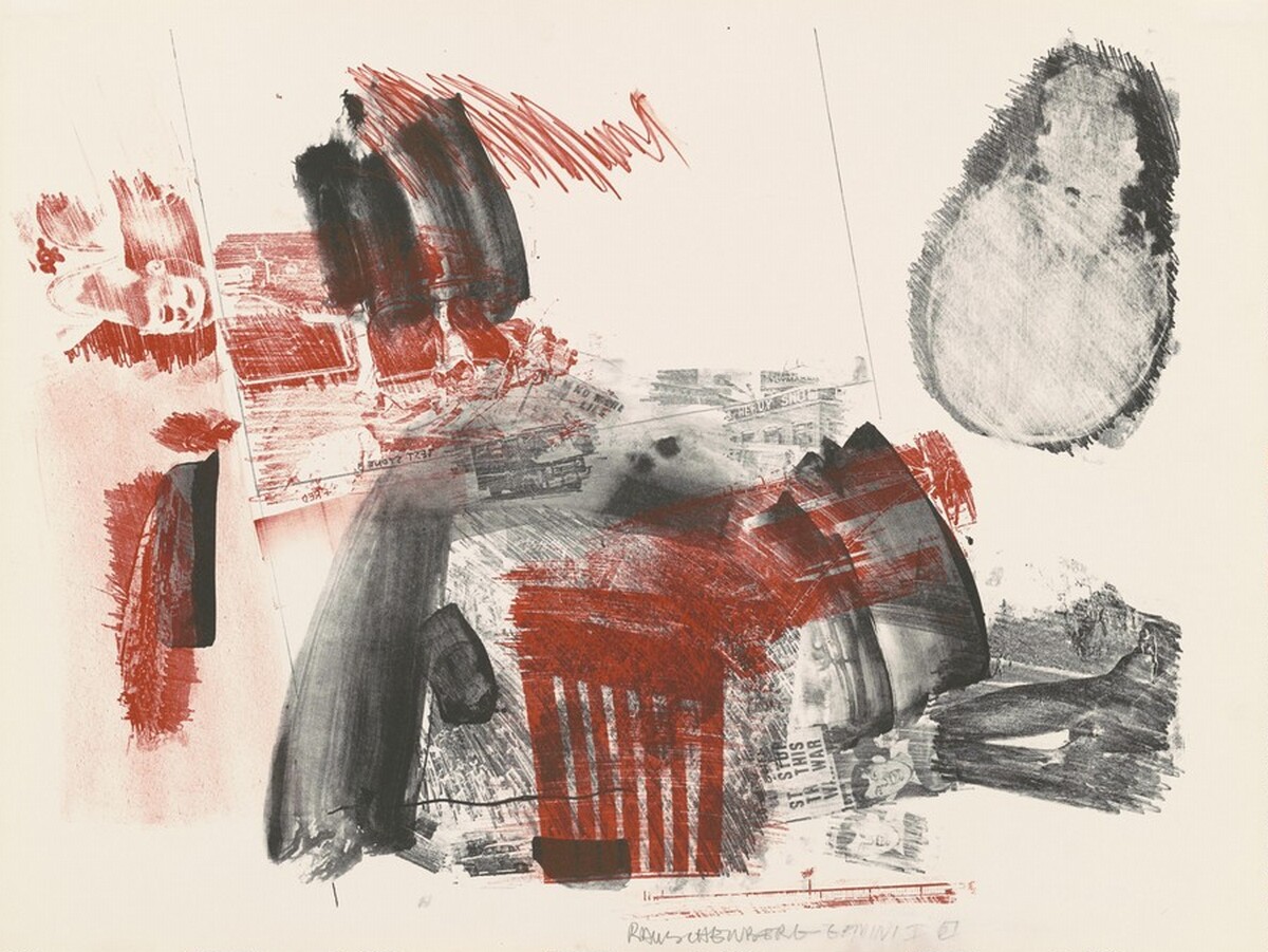 Test Stone #3 by Robert Rauschenberg