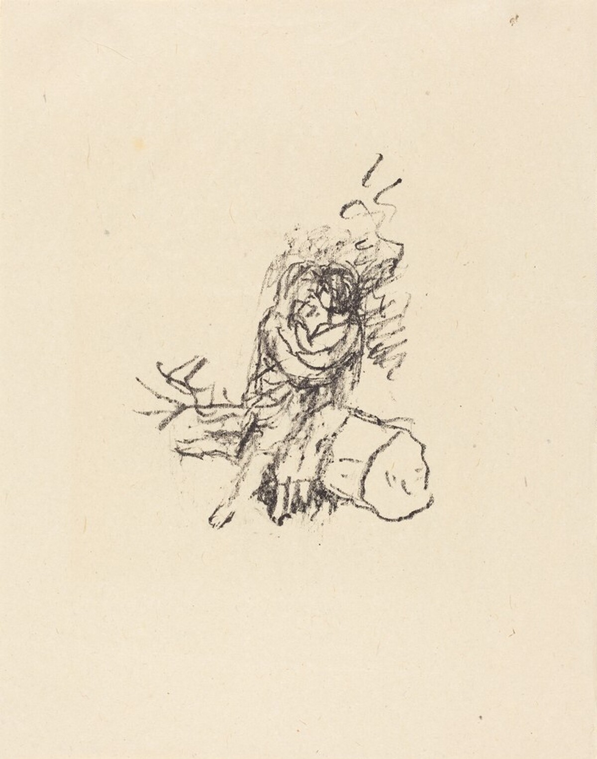 From "Le crepuscule des nymphes" (illustration, page 86) by Pierre Bonnard