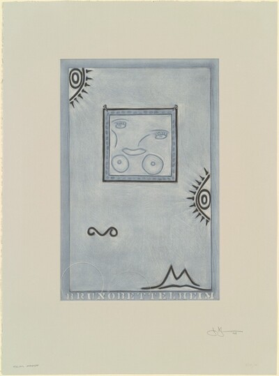 Untitled (White Mezzotint) [trial proof]