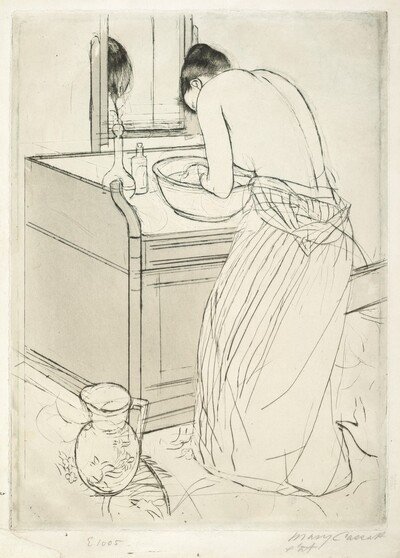 Woman Bathing