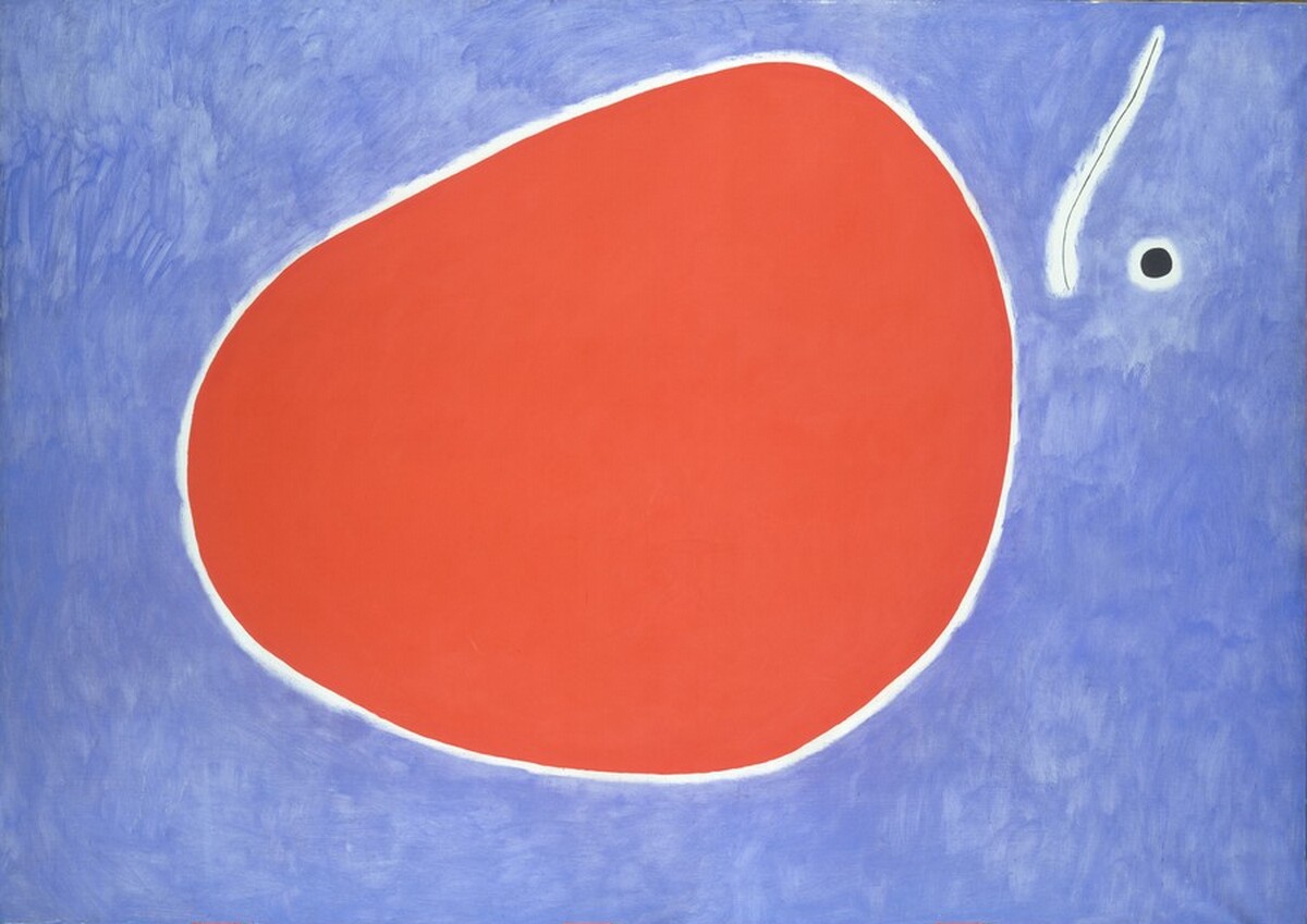 Flight of the Dragonfly in Front of the Sun by Joan Miró