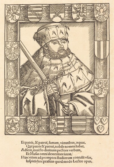 John Frederic the Magnanimous, in Electoral Robes