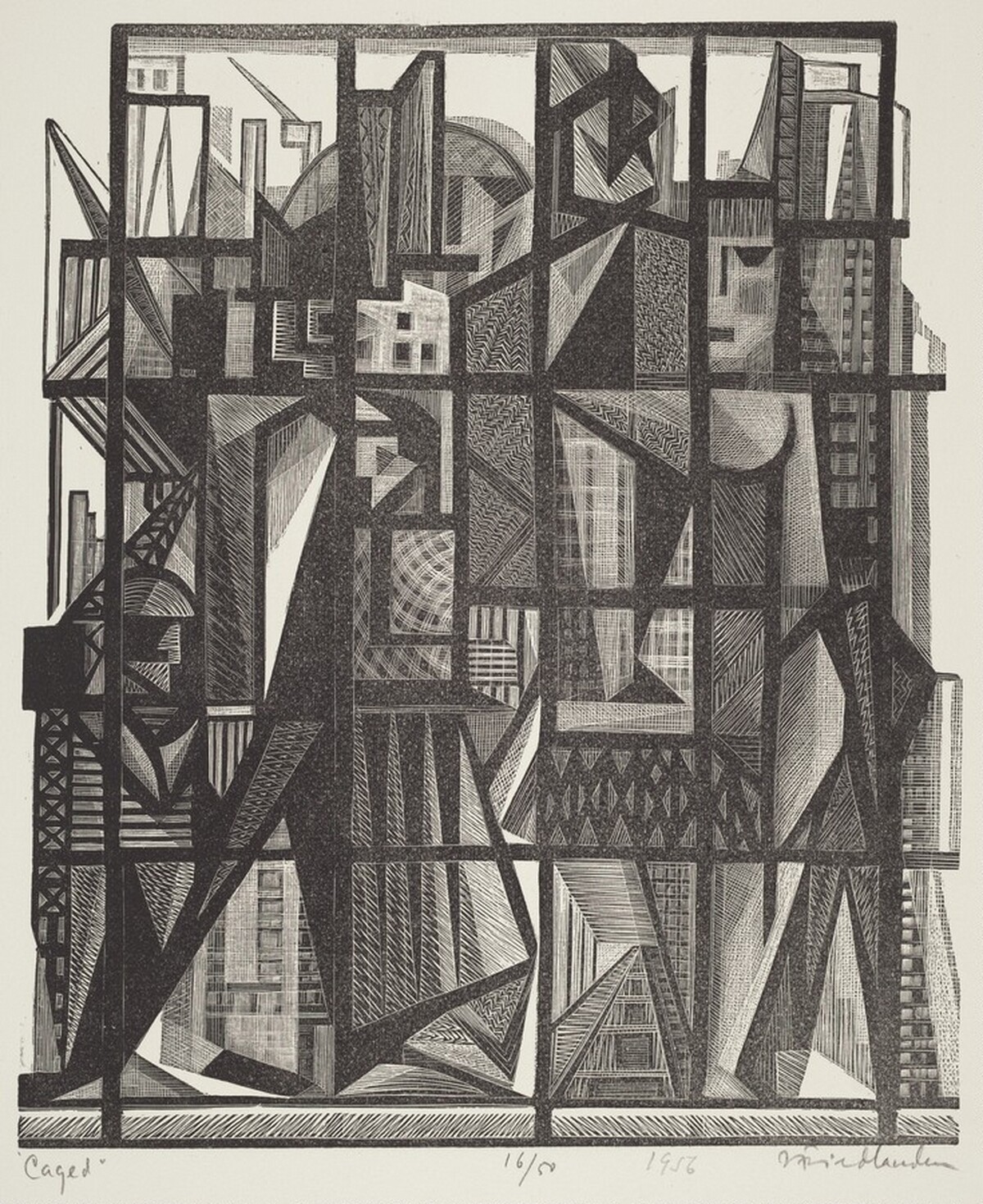 Caged by Isac Friedlander