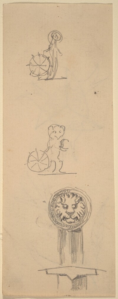 Sheet of Sketches [recto]