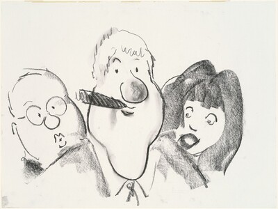 Bill Clinton with Ken Starr and Monica Lewinsky