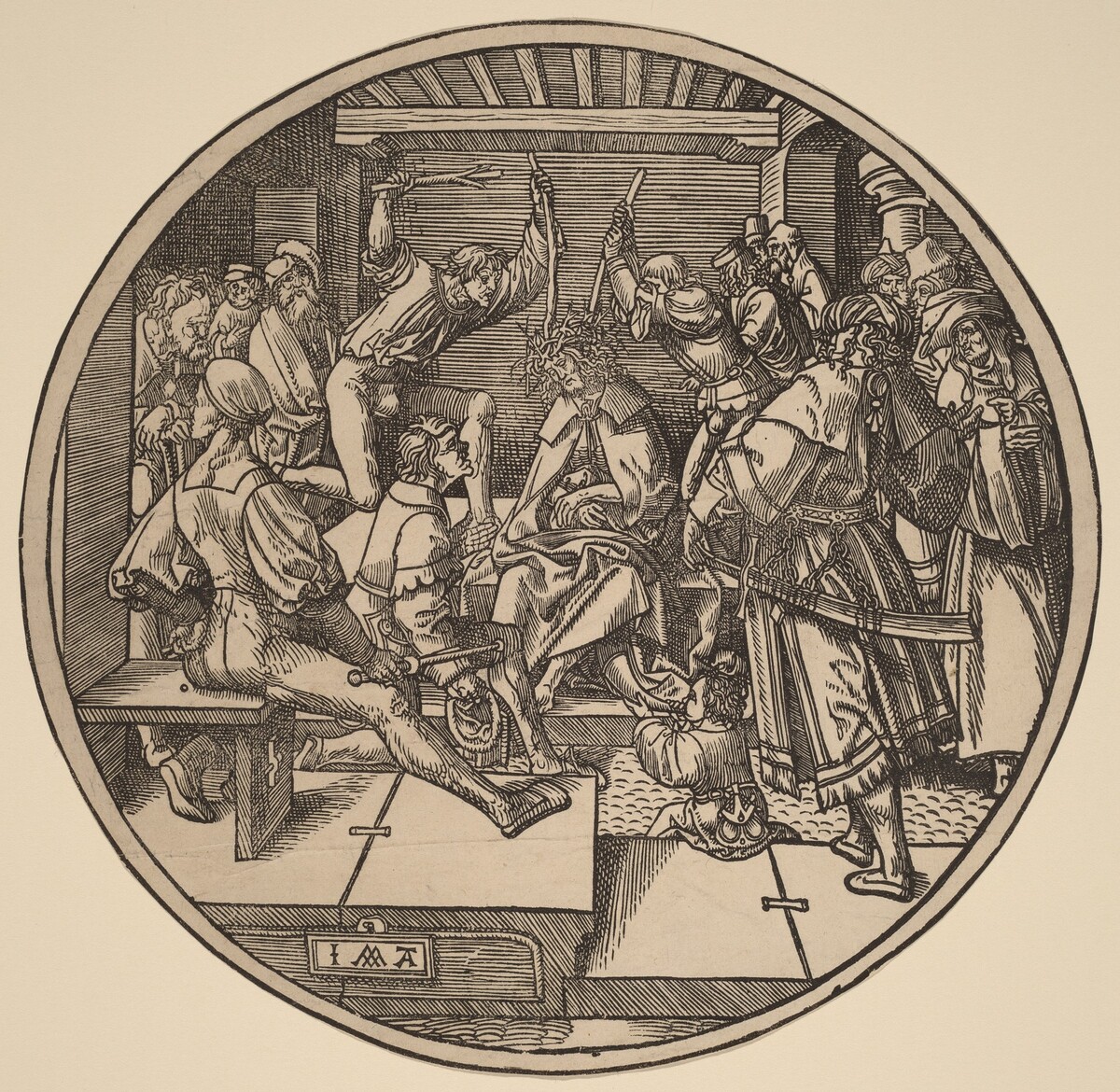 Christ Crowned with Thorns by Jacob Cornelisz van Oostsanen