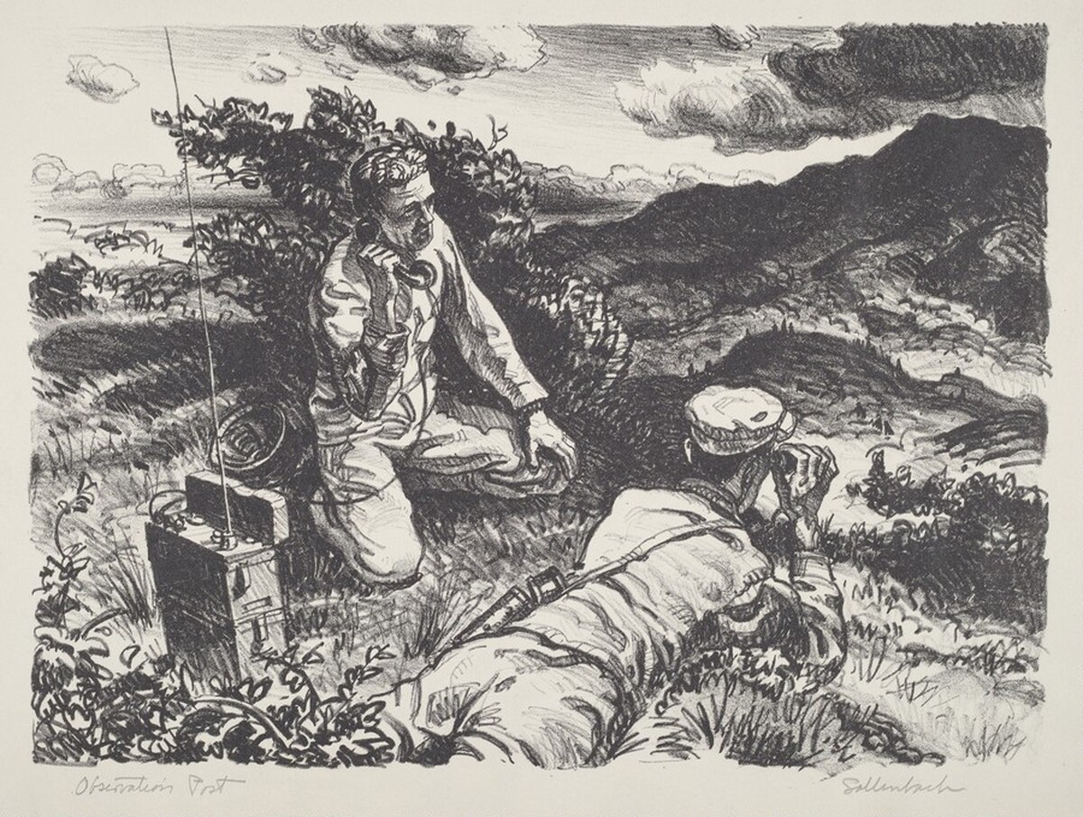 Observation Post by Edward A. Sallenbach