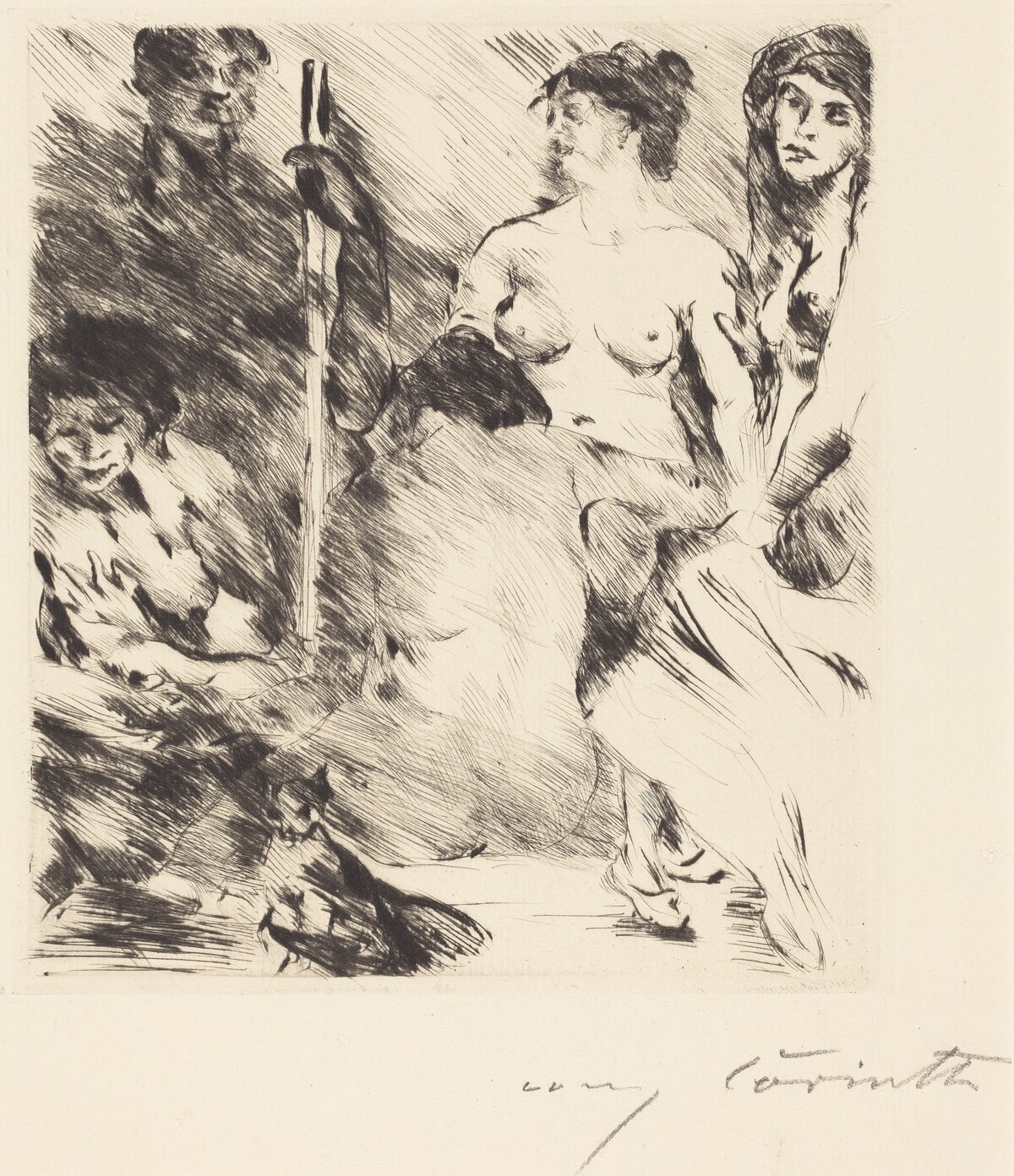 Der Harem (The Harem) by Lovis Corinth