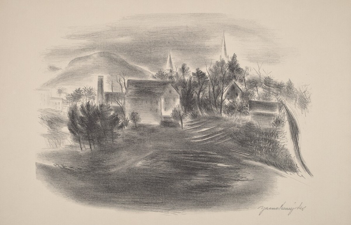 South Berwick, Maine by Yasuo Kuniyoshi