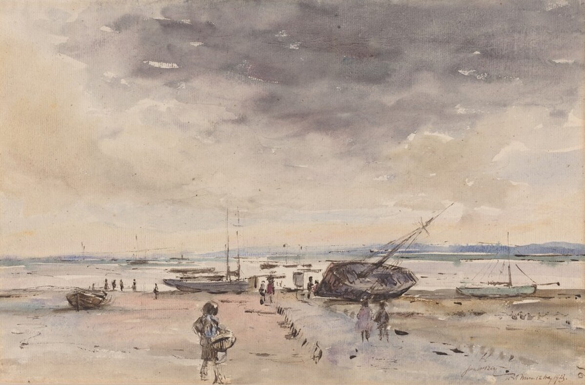 Stormy Evening, West Mersea by James McBey