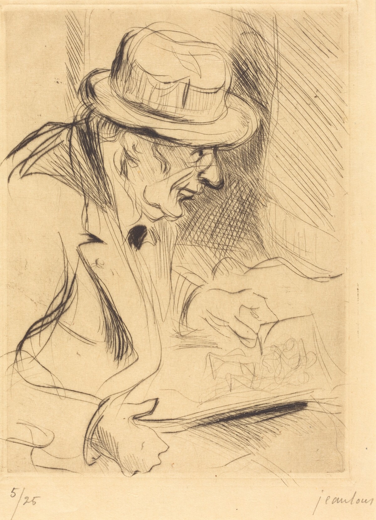 J.L. Forain by Jean-Louis Forain