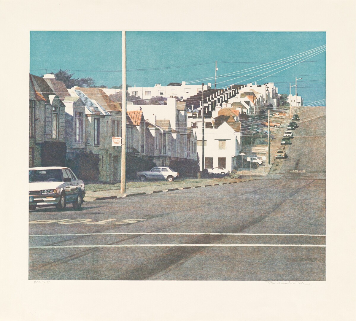 34th Avenue by Robert Bechtle