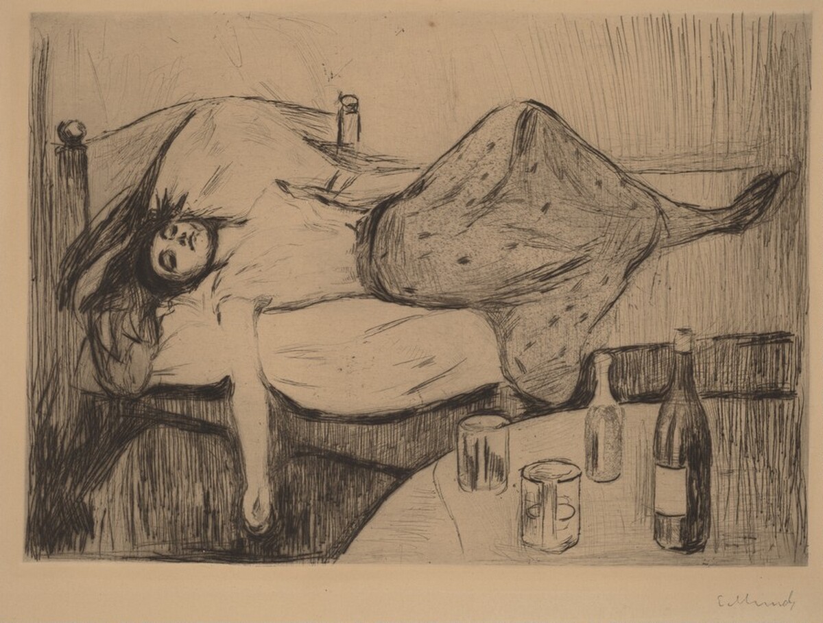 The Morning After (Der Tag danach) by Edvard Munch
