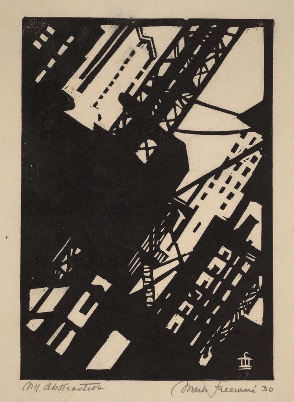 N.Y. Abstraction by Mark Freeman