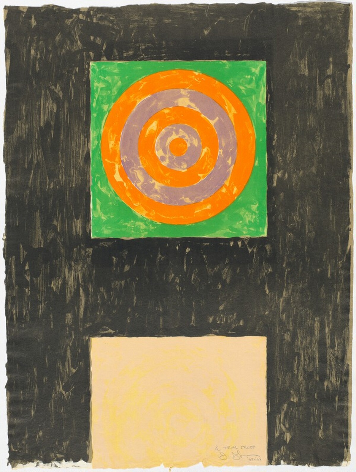 Targets [trial proof] by Jasper Johns
