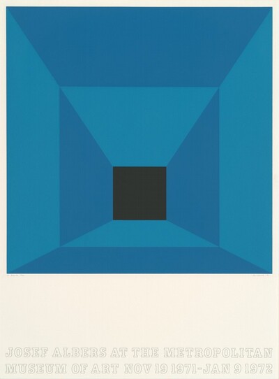 Josef Albers at the Metropolitan Museum of Art: P-Black
