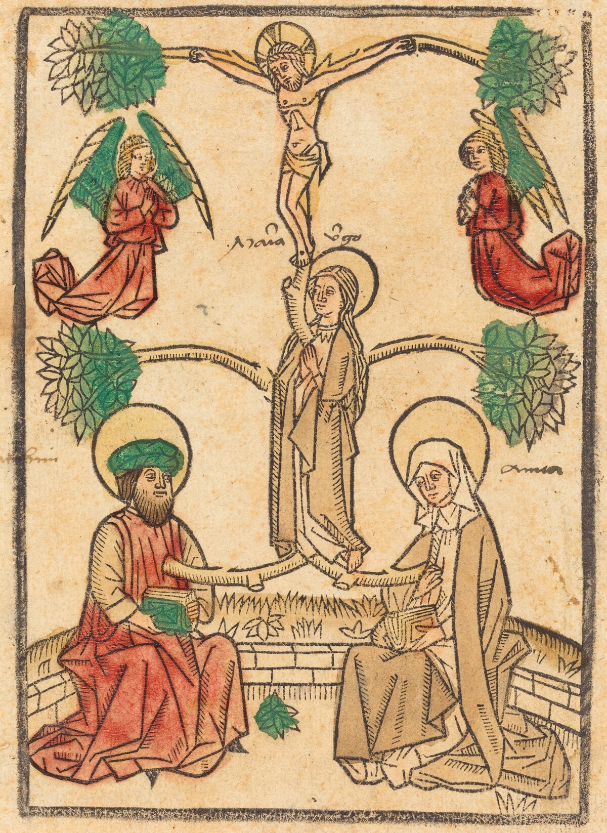 Genealogical Tree of Christ by German 15th Century