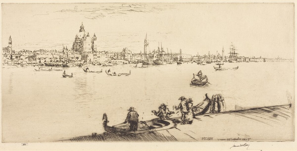La Giudecca by James McBey