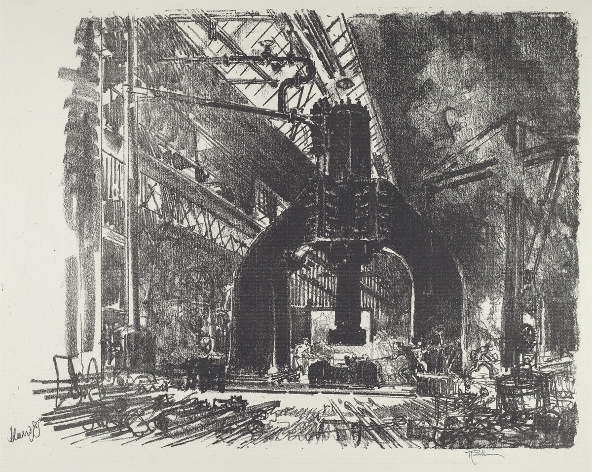 The Great Hammer by Joseph Pennell