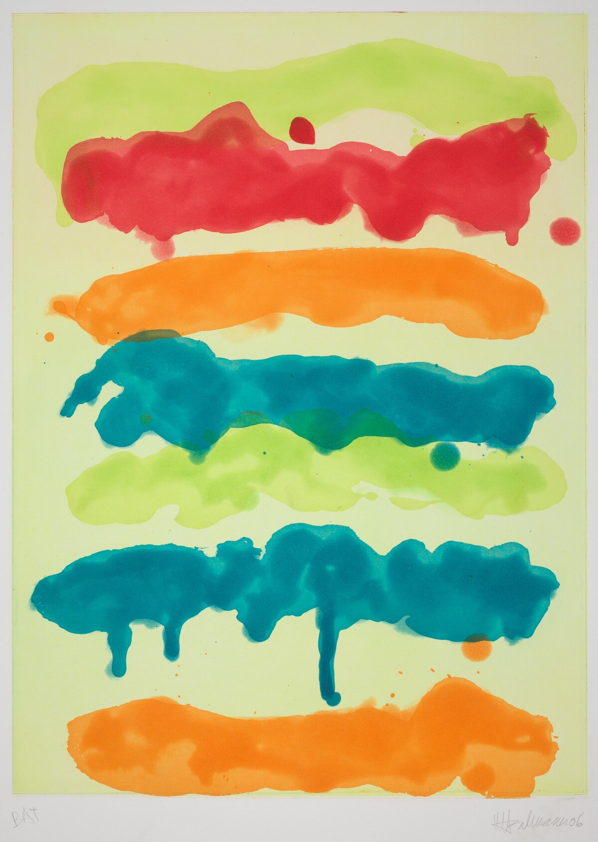Acid Line Up by Mary Heilmann