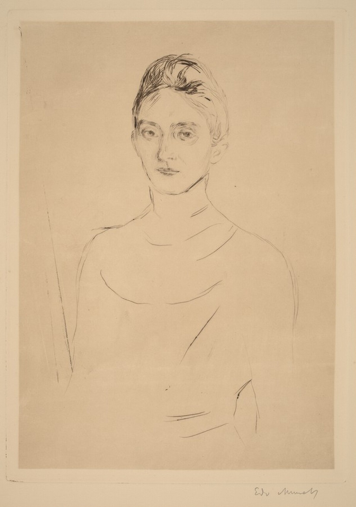 Marie Linde by Edvard Munch