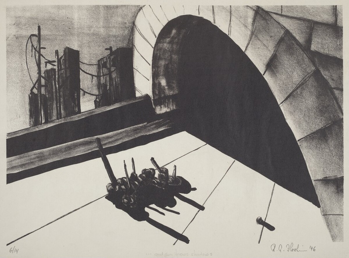 And Sun Throws Shadows by Richard Florsheim