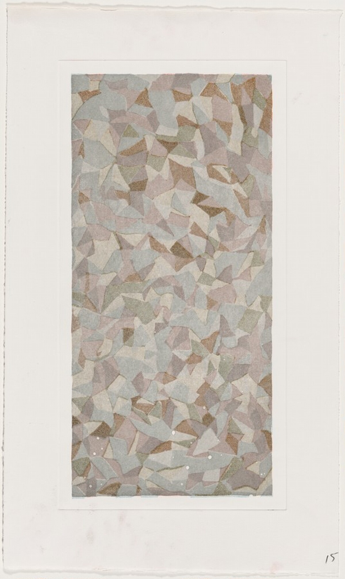 Untitled  [working proof 2] by Sol LeWitt