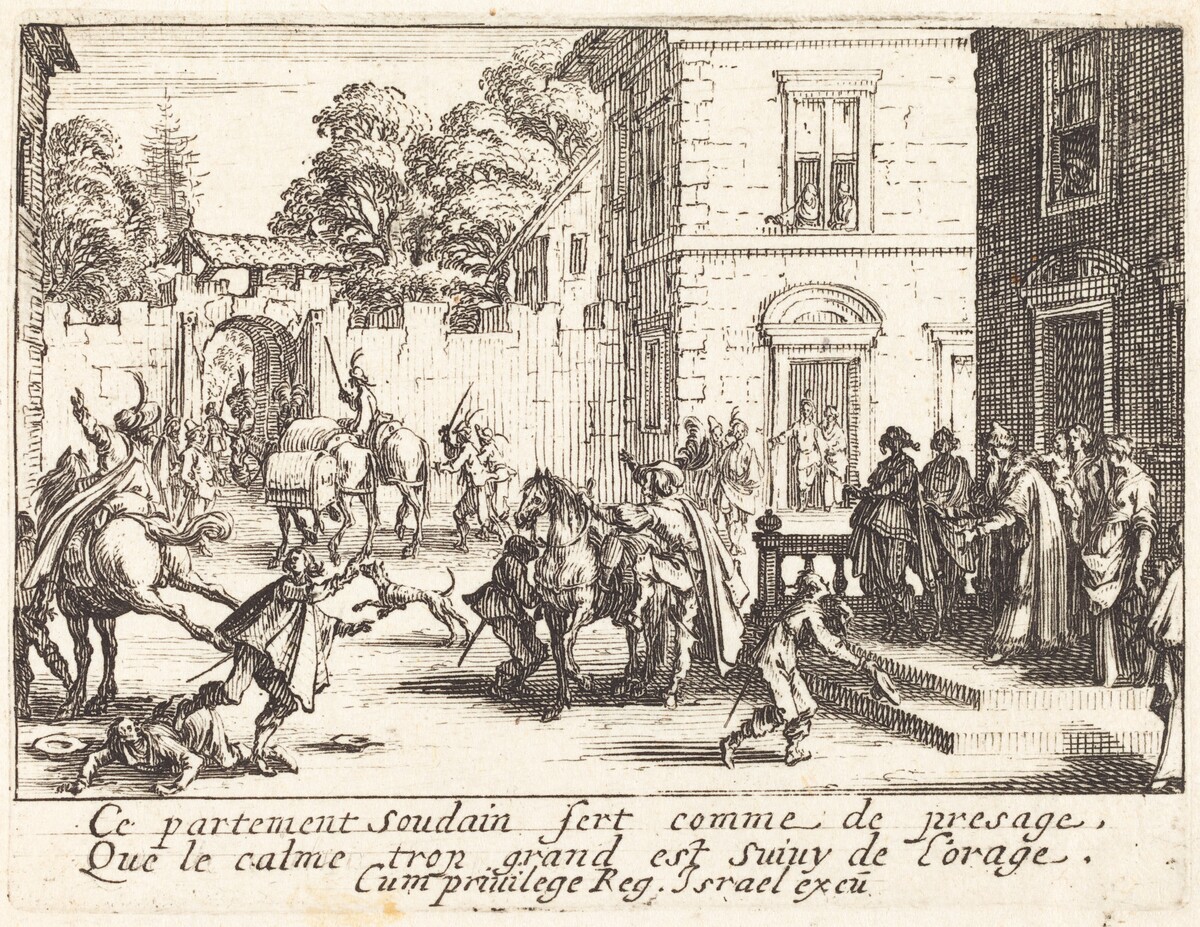 The Departure by Jacques Callot
