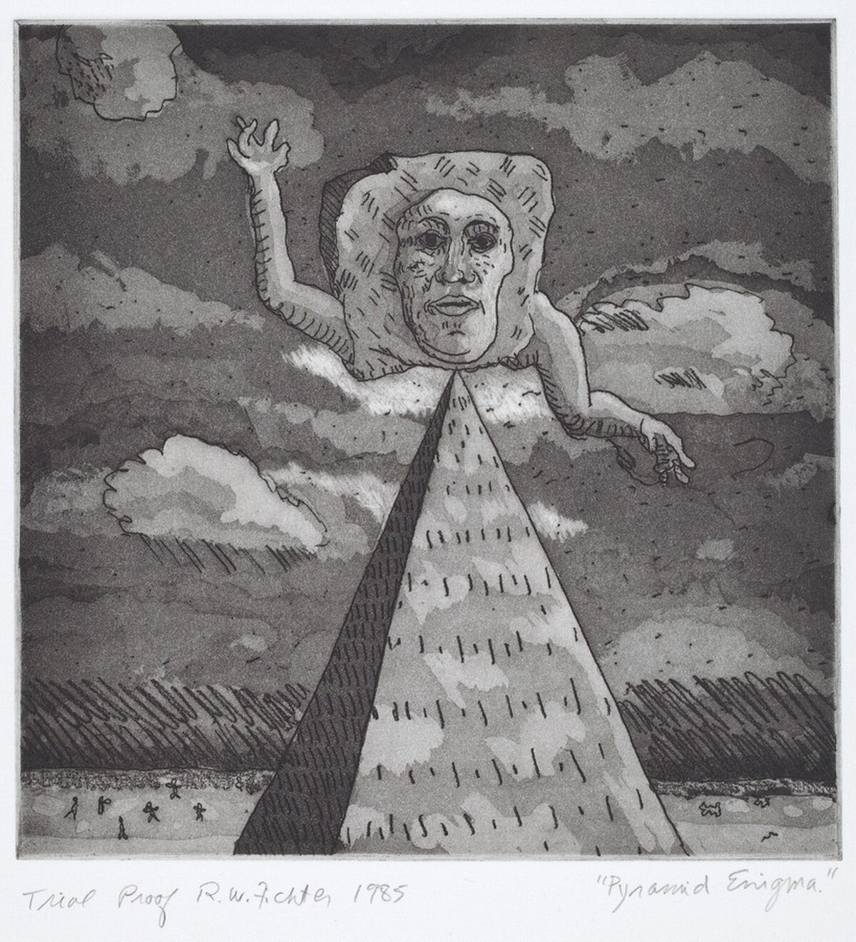Pyramid Enigma by Robert Fichter